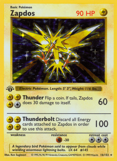 Zapdos #16 from Base