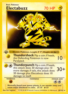 Electabuzz #20 from Base