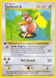 Farfetch'd #27 from Base