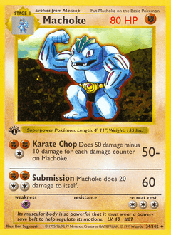 Machoke #34 from Base