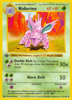 Nidorino #37 from Base