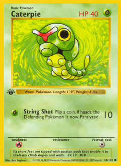 Caterpie #45 from Base