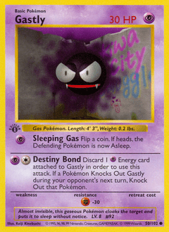 Gastly #50 from Base