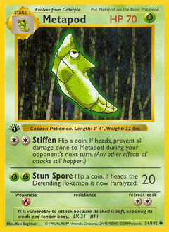Metapod #54 from Base