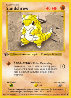 Sandshrew #62 from Base