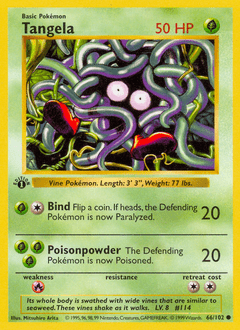 Tangela #66 from Base
