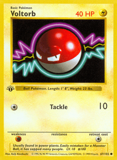Voltorb #67 from Base