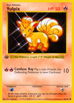 Vulpix #68 from Base
