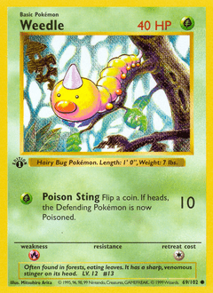 Weedle #69 from Base