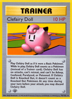 Clefairy Doll #70 from Base