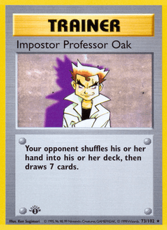 Impostor Professor Oak #73 from Base