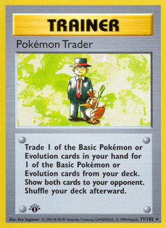 Pokémon Trader #77 from Base