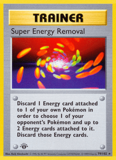 Super Energy Removal #79 from Base