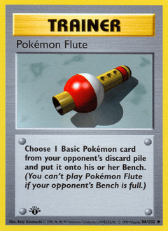 Pokémon Flute #86 from Base