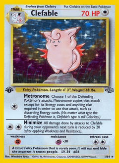 Clefable #1 from Jungle