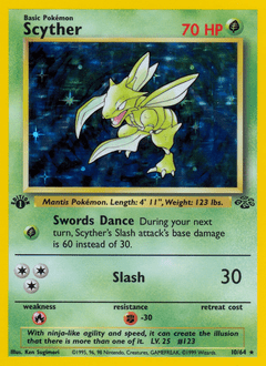 Scyther #10 from Jungle