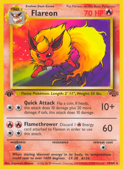Flareon #19 from Jungle