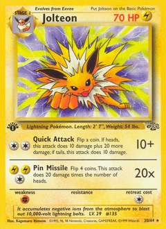 Jolteon #20 from Jungle