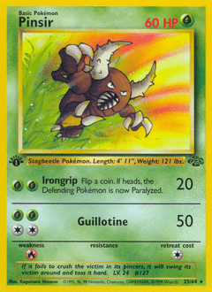 Pinsir #25 from Jungle