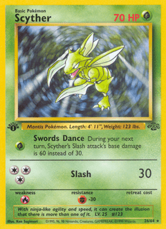 Scyther #26 from Jungle