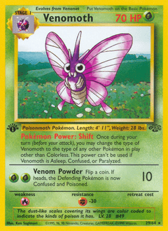 Venomoth #29 from Jungle