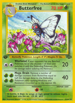 Butterfree #33 from Jungle