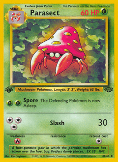 Parasect #41 from Jungle