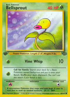 Bellsprout #49 from Jungle