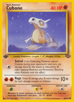 Cubone #50 from Jungle