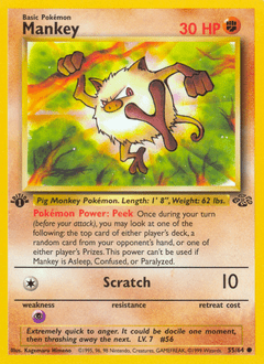 Mankey #55 from Jungle