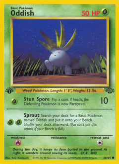 Oddish #58 from Jungle