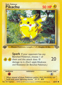 Pikachu #60 from Jungle