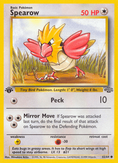 Spearow #62 from Jungle