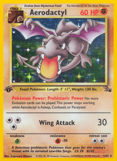 Aerodactyl #1 from Fossil