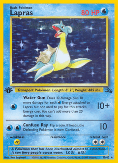 Lapras #10 from Fossil