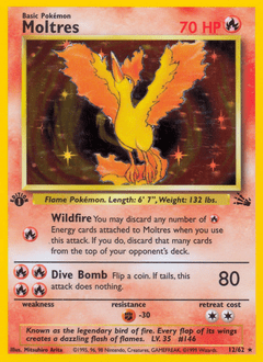 Moltres #12 from Fossil