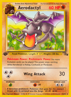 Aerodactyl #16 from Fossil