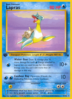 Lapras #25 from Fossil