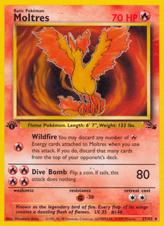 Moltres #27 from Fossil