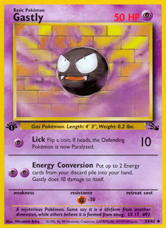 Gastly #33 from Fossil