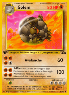 Golem #36 from Fossil