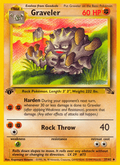 Graveler #37 from Fossil