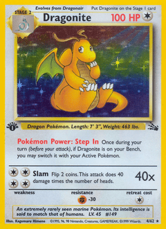 Dragonite #4 from Fossil