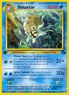 Omastar #40 from Fossil