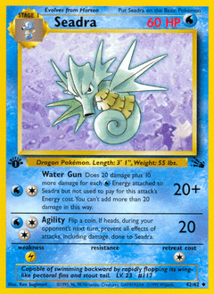 Seadra #42 from Fossil