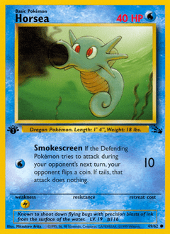 Horsea #49 from Fossil