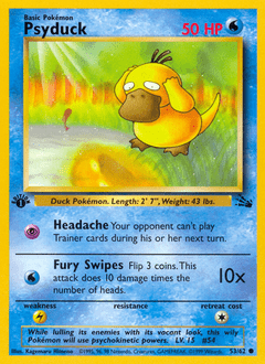 Psyduck #53 from Fossil