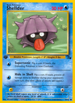 Shellder #54 from Fossil