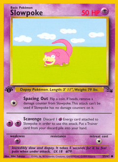 Slowpoke #55 from Fossil