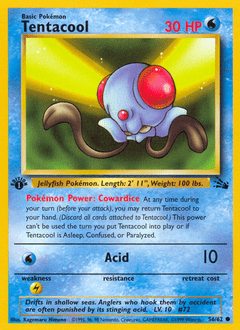 Tentacool #56 from Fossil